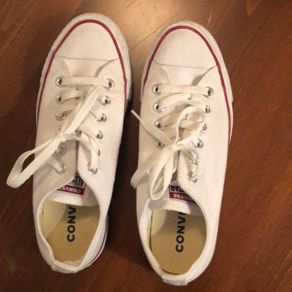 Brand New White Converse